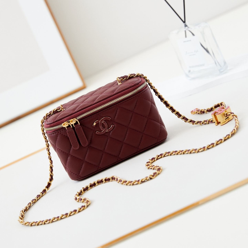 Ch*el cosmetic bags